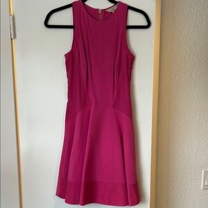 Ted Baker Fuchsia Sleeveless Mini Dress